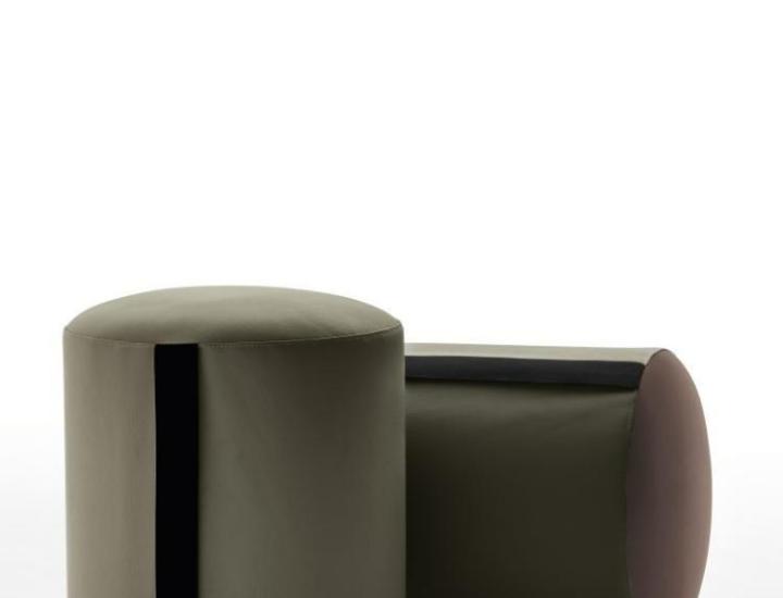 BI Pouf Bralco – pouf d’accueil – mise en situation espace lounge professionnel