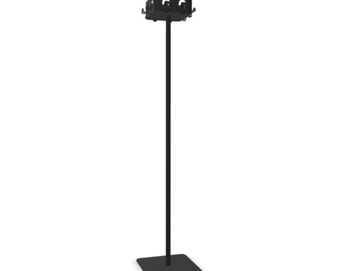 Porte-manteau sur pied Cascando Flow Square – finition thermolaquée