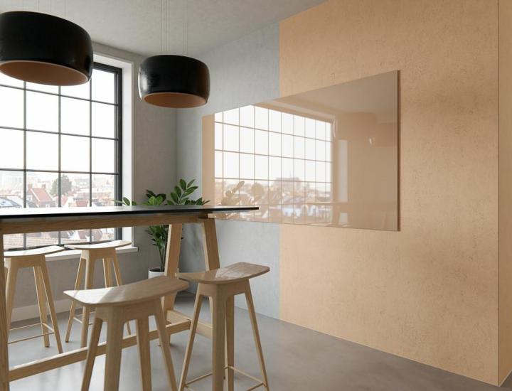 Sharp Glassboard en salle de réunion – tableau blanc en verre effaçable à sec