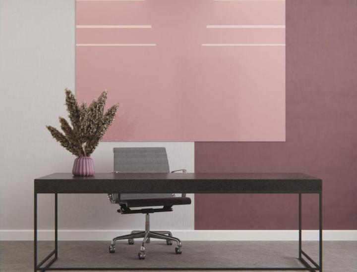 Tableau en verre magnétique Chameleon Sharp Glassboard – vue produit