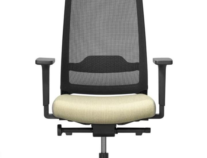 Fauteuil Sequel en poste de travail – siège ergonomique avec soutien lombaire et accoudoirs réglables