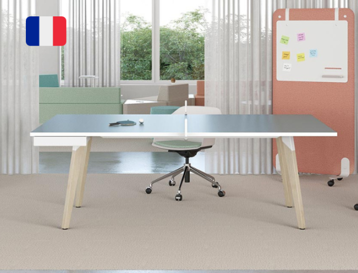 Table PING EOL dans un espace collaboratif professionnel