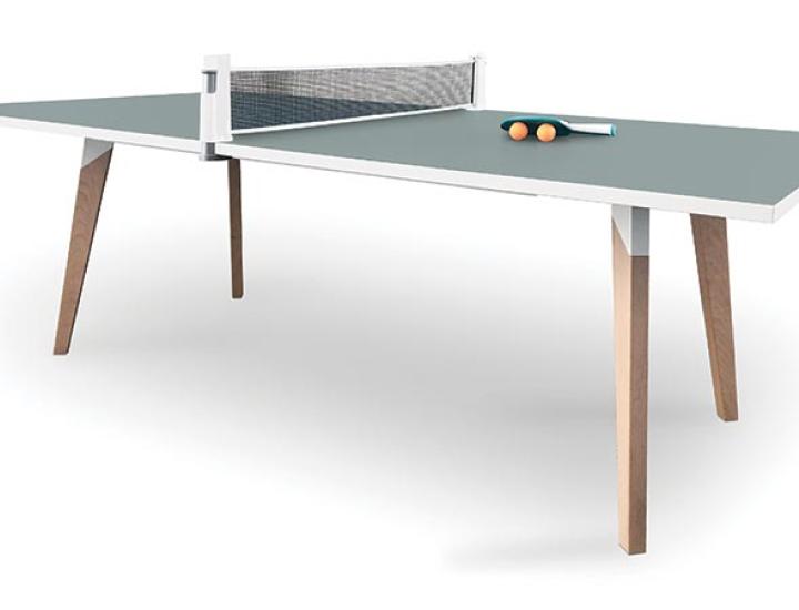 Table de ping-pong PING EOL aménagée en salle de détente