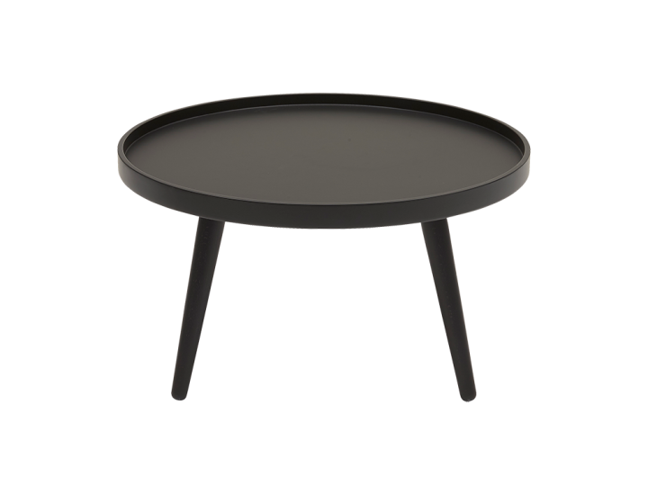 Table ALMA Softline ronde design multifonction fond blanc.
