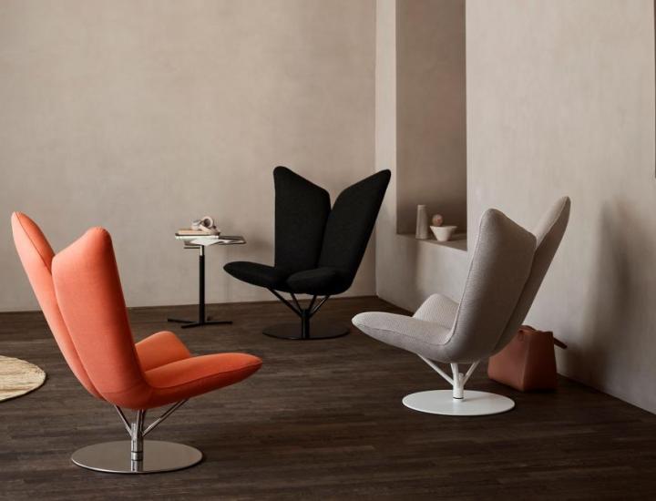 Fauteuil design ANGEL Softline dans un aménagement professionnel haut de gamme.