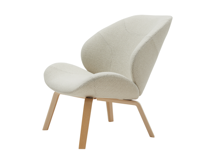 Pouf poire ESPRIT Softline design confortable fond blanc.