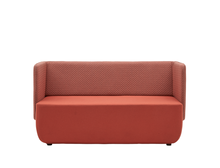 Canapé modulaire OPERA Softline compact design sur fond blanc.