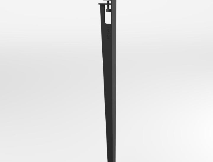 Pieds de table acier TIPTOE – Mobilier sur mesure modulable sans perçage pour espaces professionnels