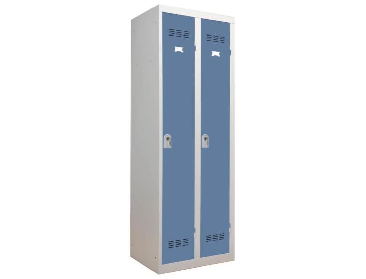 Vestiaire monobloc multicases Vinco – Casiers acier 2 à 5 cases certifiés NF pour entreprises et collectivités