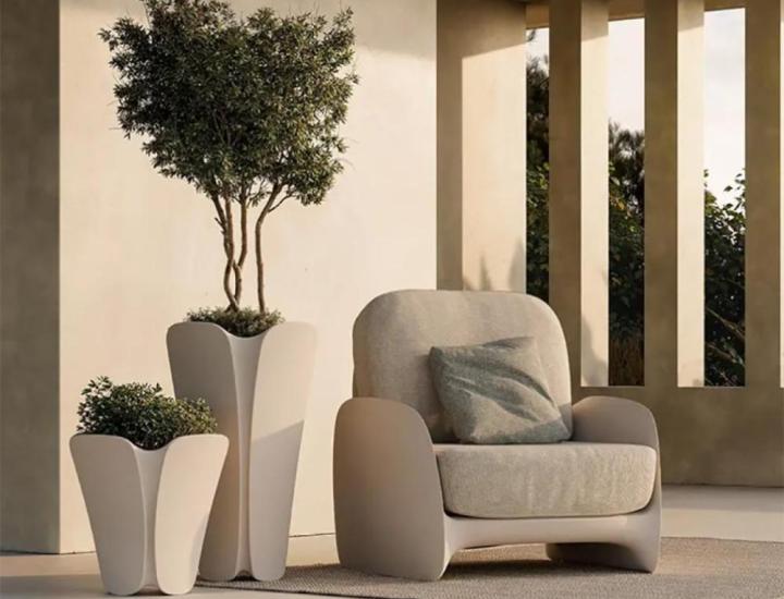 Sofa lumineux Pezzettina Vondom – Canapé professionnel LED RGBW intérieur extérieur