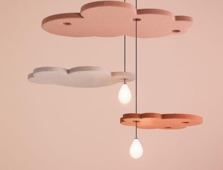 Panneau acoustique plafond Cloudz Zilenzio – 5 formats, textile acoustique, garanti 20 ans