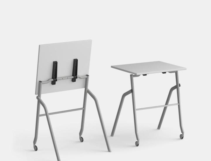 Ibebi Pitagora Light – Table rabattable robuste pour espaces éducatifs et de formation