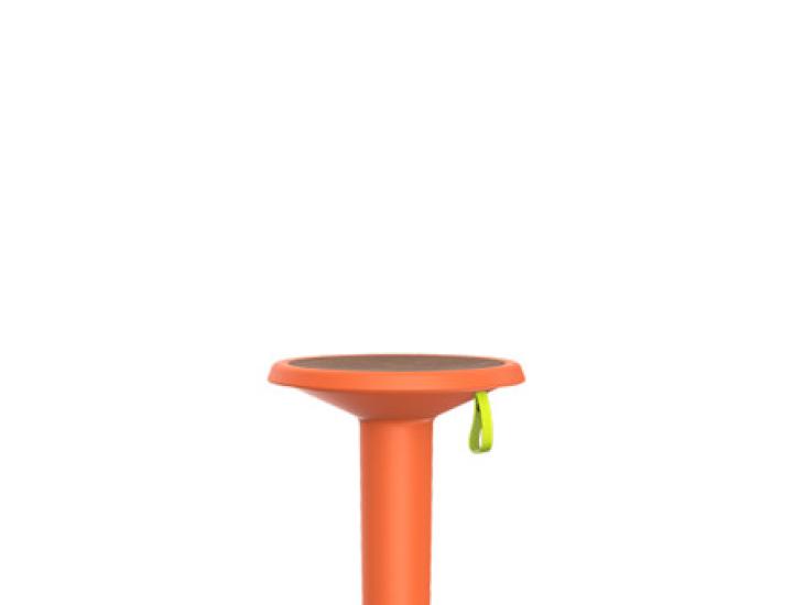 Tabouret ergonomique dynamique base convexe pour bureaux et espaces de réunion
