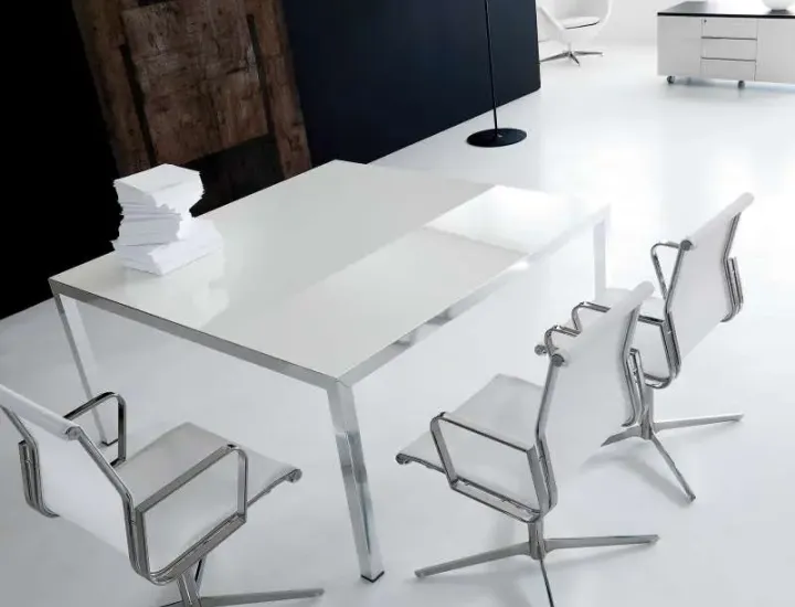 IVM Office FLY – Table de conférence design minimaliste Made in Italy pour espaces de direction