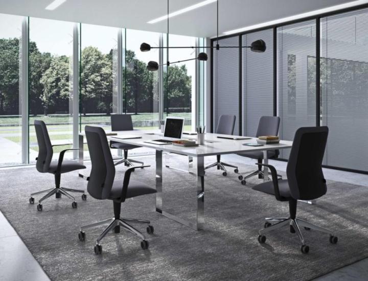 Siège de travail Kappa Kastel, ergonomie et élégance Made in Italy