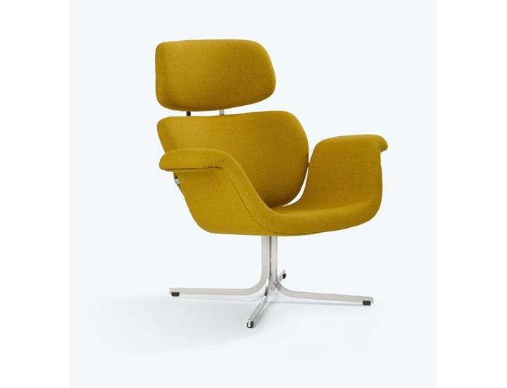 Tulip F545 Pierre Paulin – fauteuil lounge iconique, assise 38 cm.